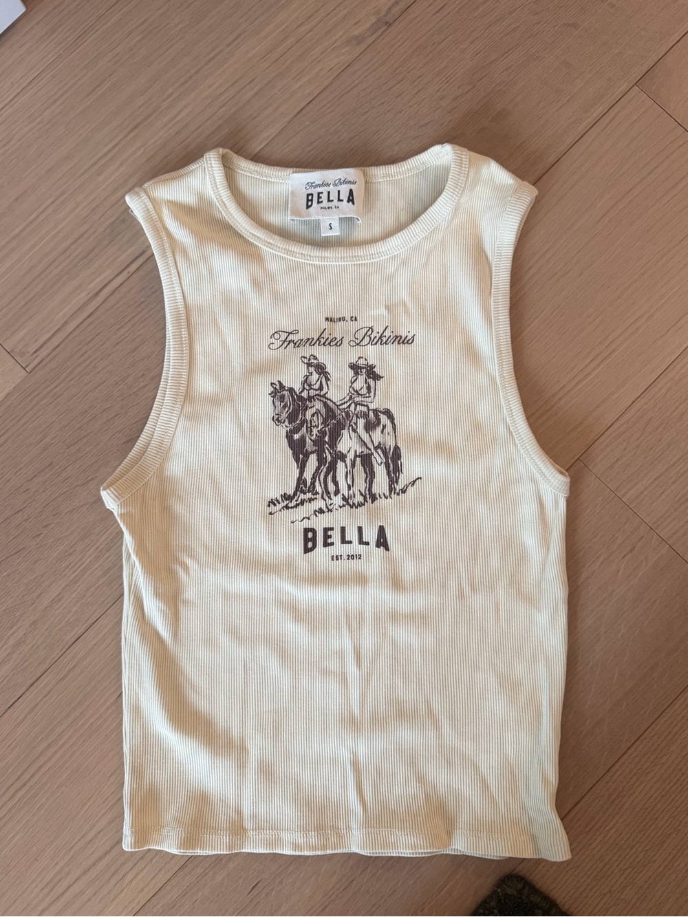 Frankie’s Bikinis Bella tank top